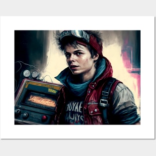 Back to the future Marty McFly Posters and Art